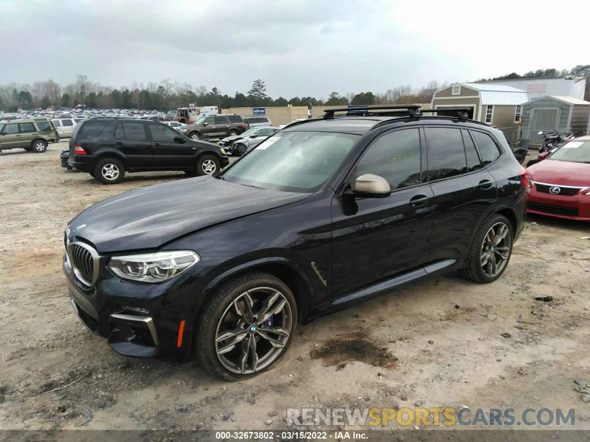 2 Фотография поврежденного автомобиля 5UXTY9C04L9B57599 BMW X3 2020