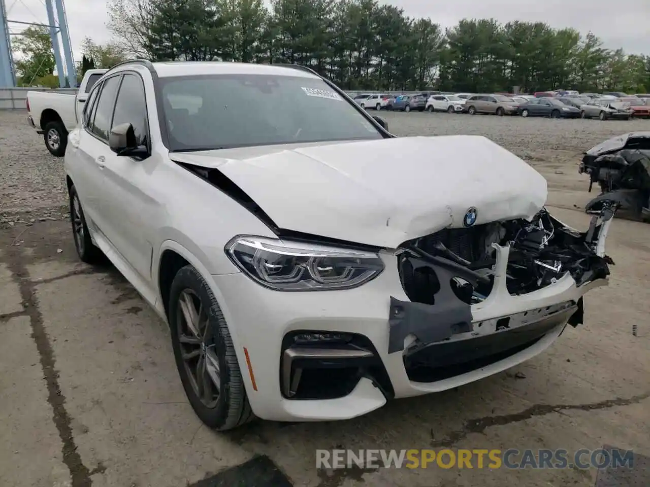 1 Photograph of a damaged car 5UXTY9C04L9B70854 BMW X3 2020