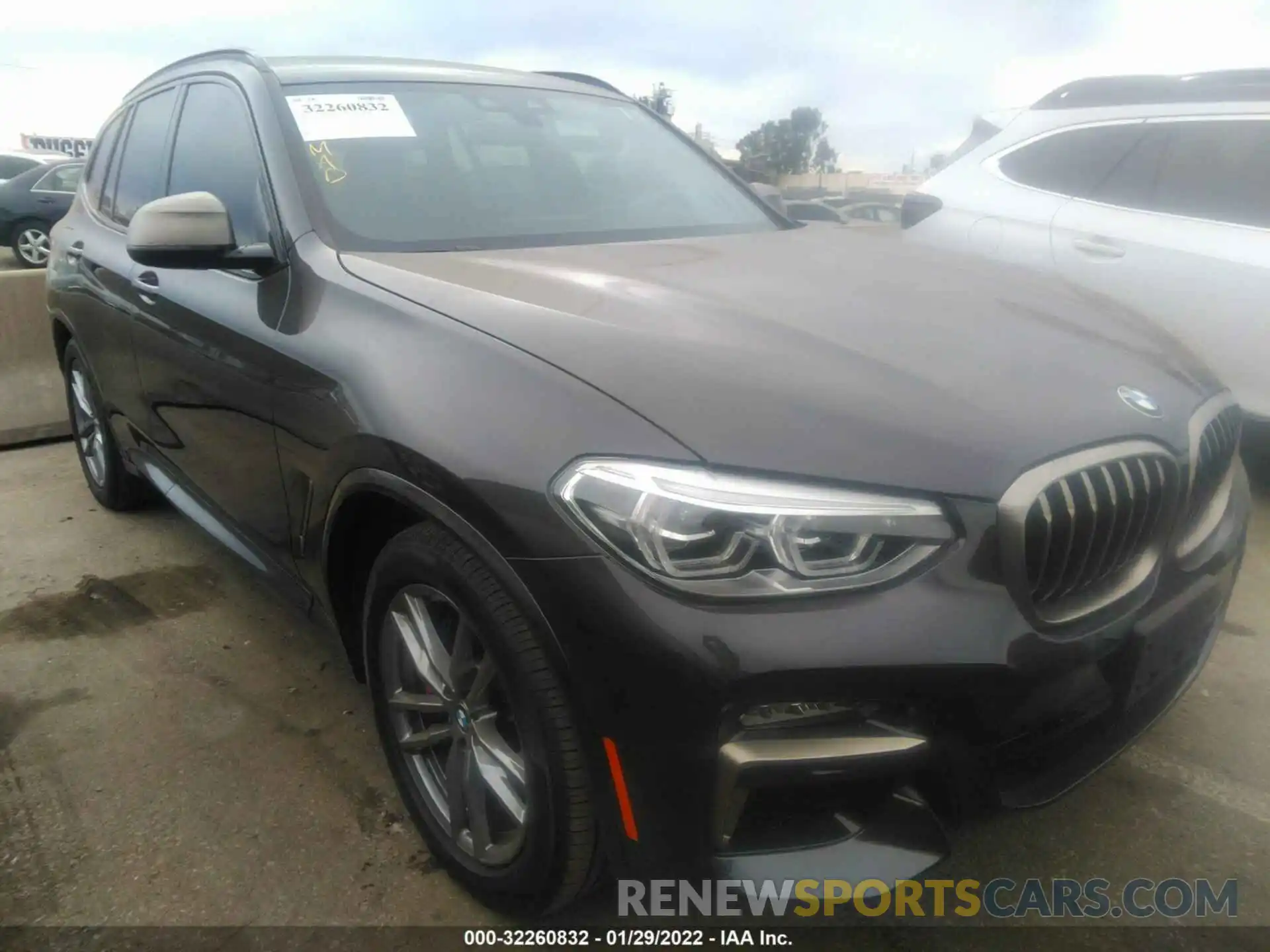 1 Photograph of a damaged car 5UXTY9C05L9B20707 BMW X3 2020