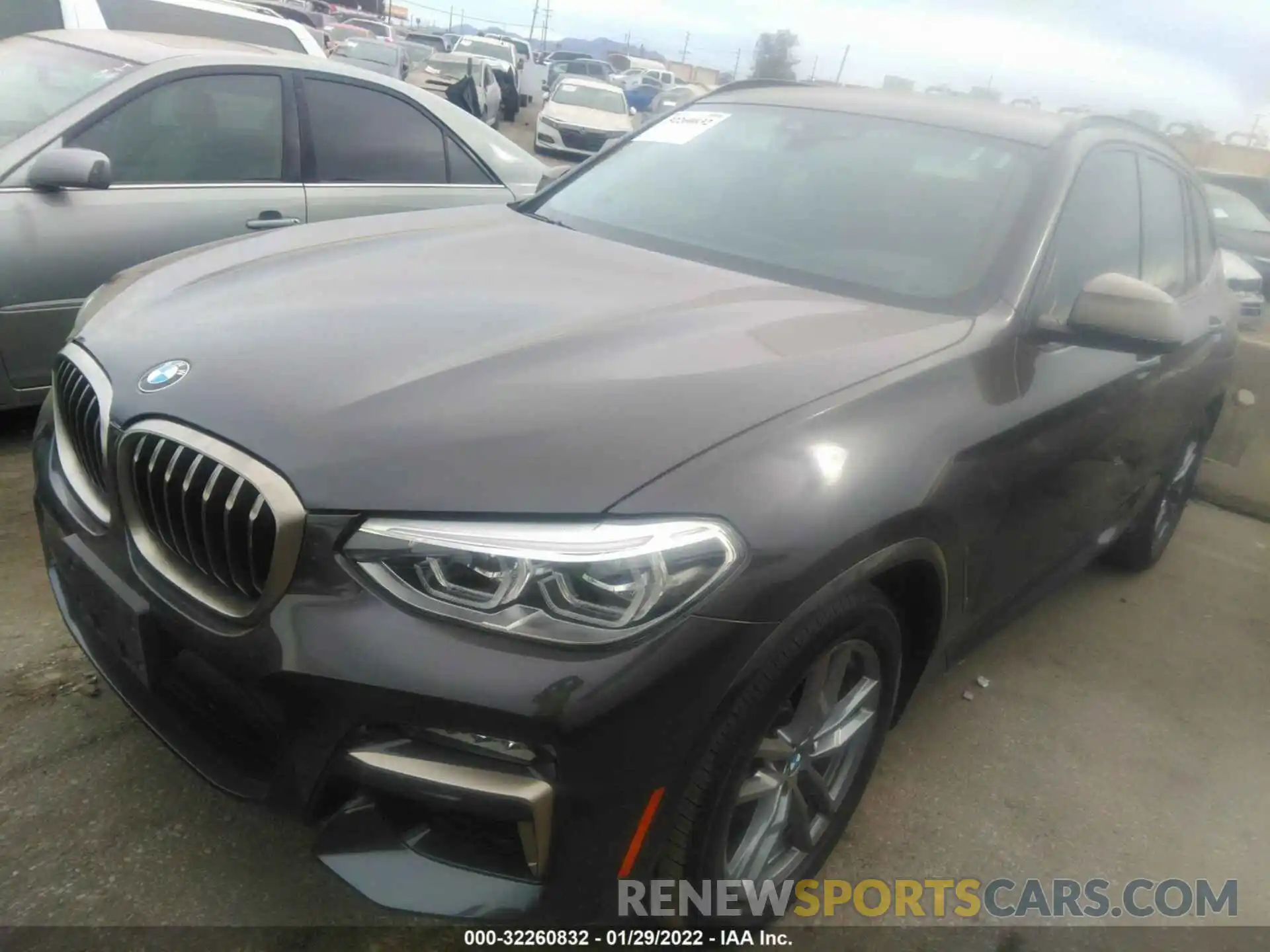 2 Фотография поврежденного автомобиля 5UXTY9C05L9B20707 BMW X3 2020