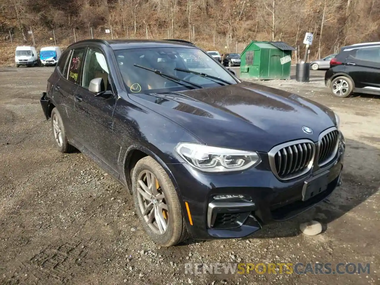 1 Фотография поврежденного автомобиля 5UXTY9C05L9C76360 BMW X3 2020