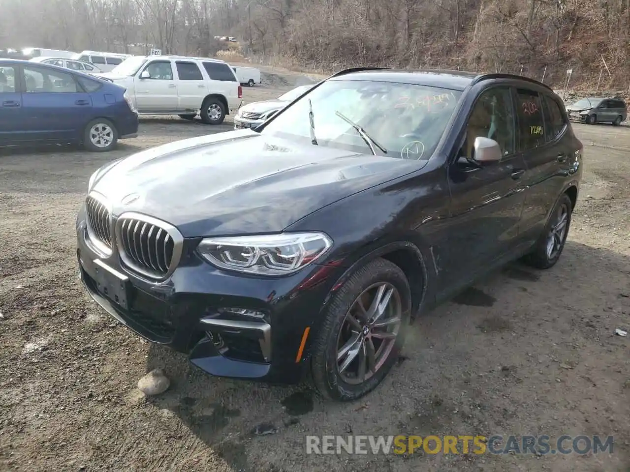 2 Photograph of a damaged car 5UXTY9C05L9C76360 BMW X3 2020