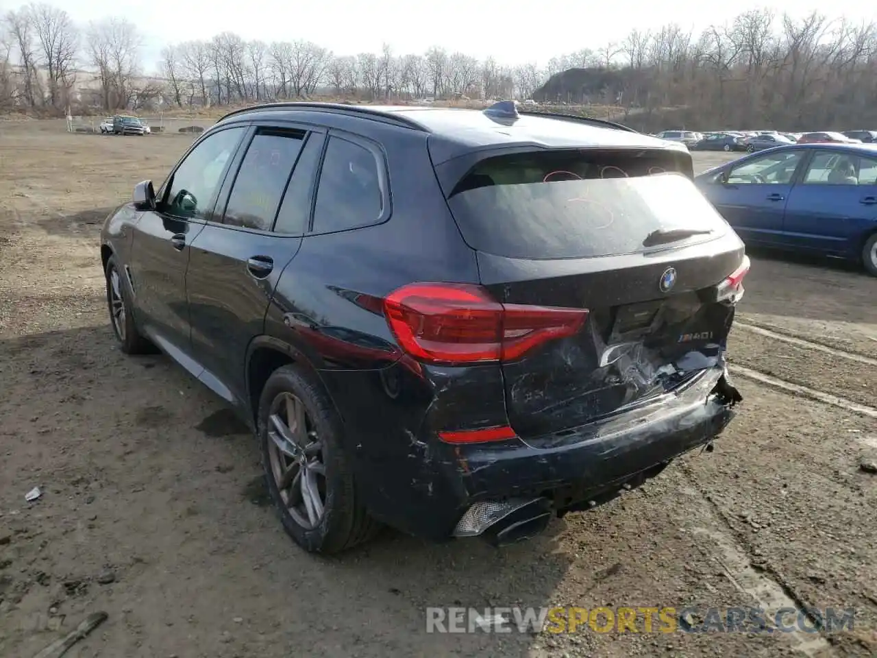 3 Photograph of a damaged car 5UXTY9C05L9C76360 BMW X3 2020