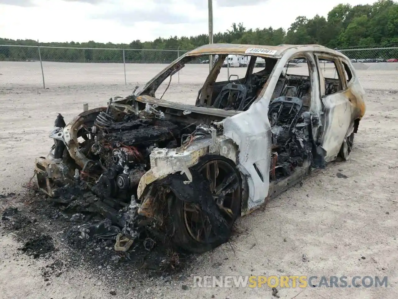 2 Photograph of a damaged car 5UXTY9C05LLE59714 BMW X3 2020