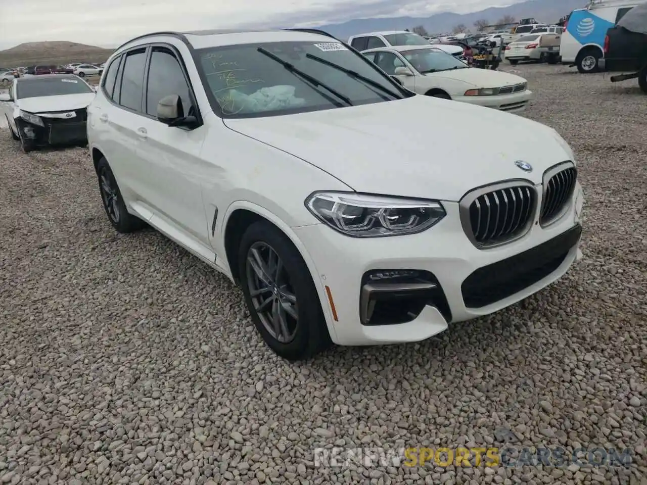 1 Фотография поврежденного автомобиля 5UXTY9C07L9B90547 BMW X3 2020