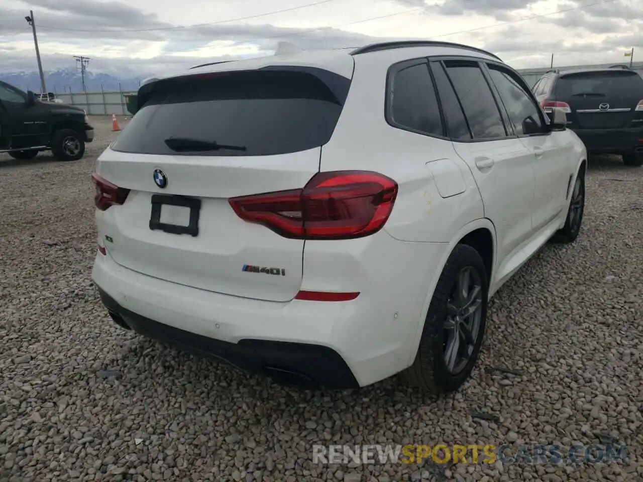 4 Фотография поврежденного автомобиля 5UXTY9C07L9B90547 BMW X3 2020