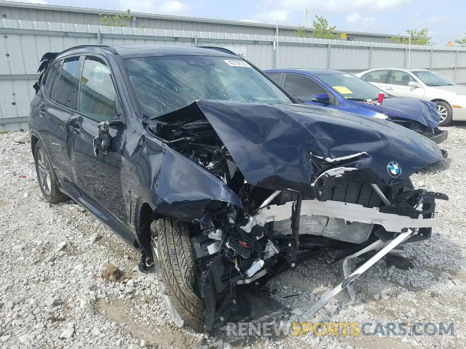 1 Photograph of a damaged car 5UXTY9C07LL304224 BMW X3 2020