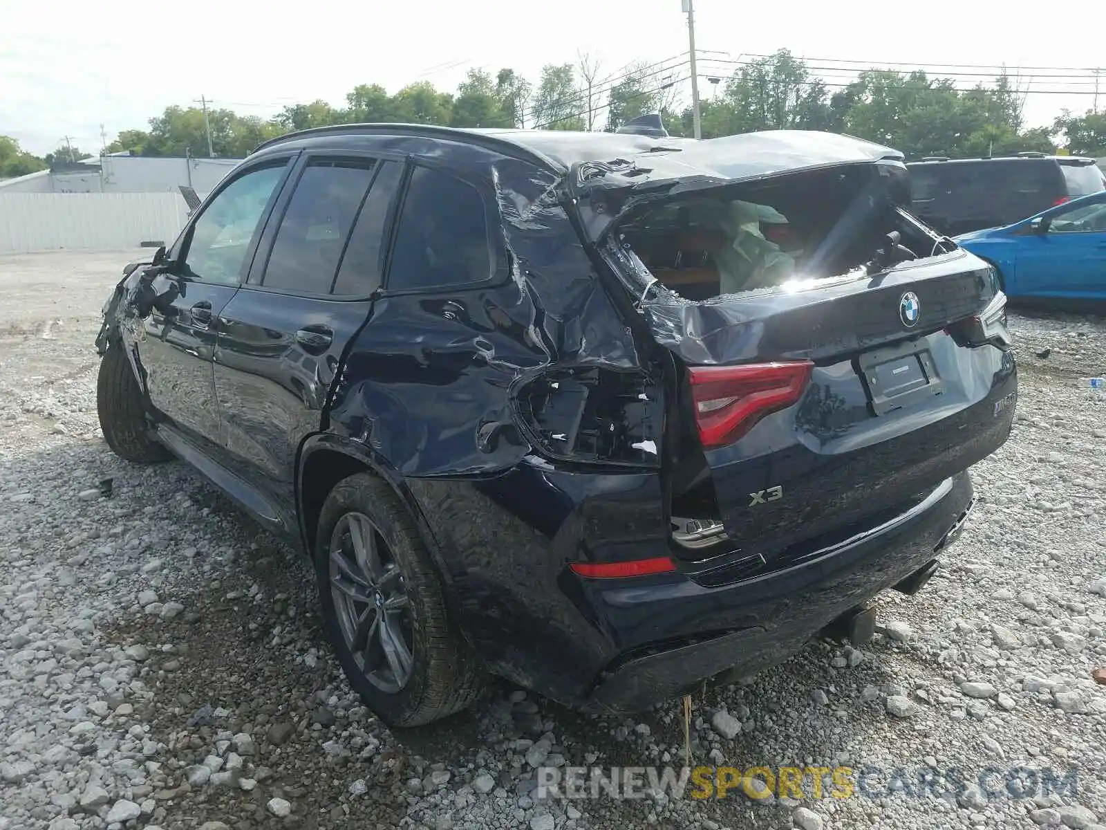 3 Фотография поврежденного автомобиля 5UXTY9C07LL304224 BMW X3 2020