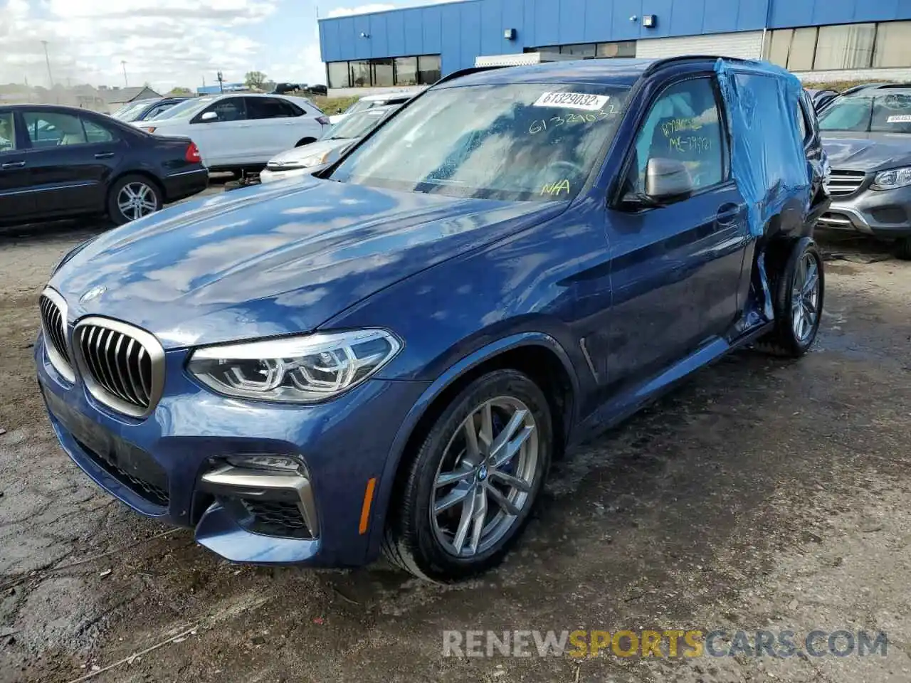 2 Photograph of a damaged car 5UXTY9C08L9B12455 BMW X3 2020