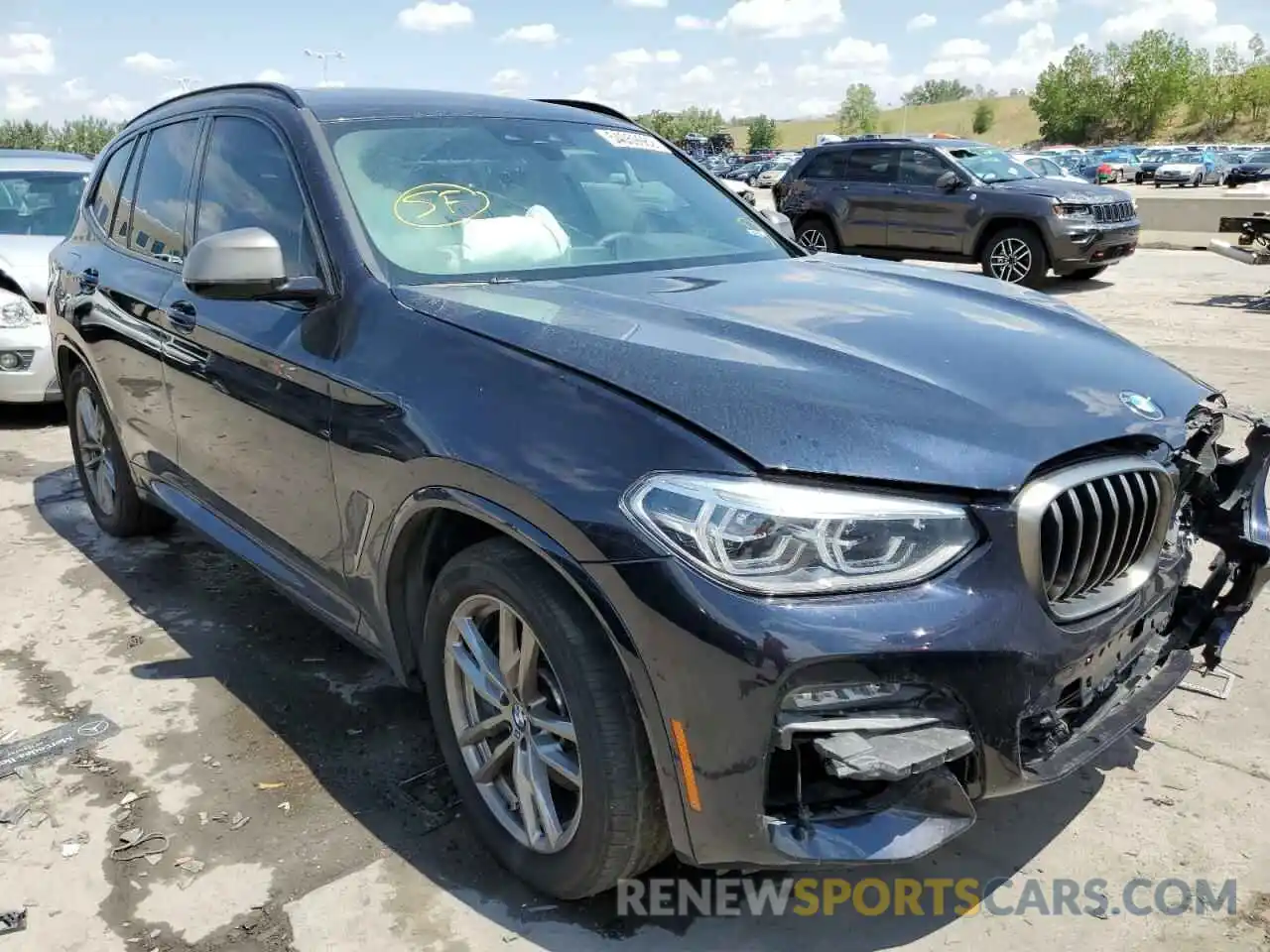 1 Photograph of a damaged car 5UXTY9C08L9B52826 BMW X3 2020