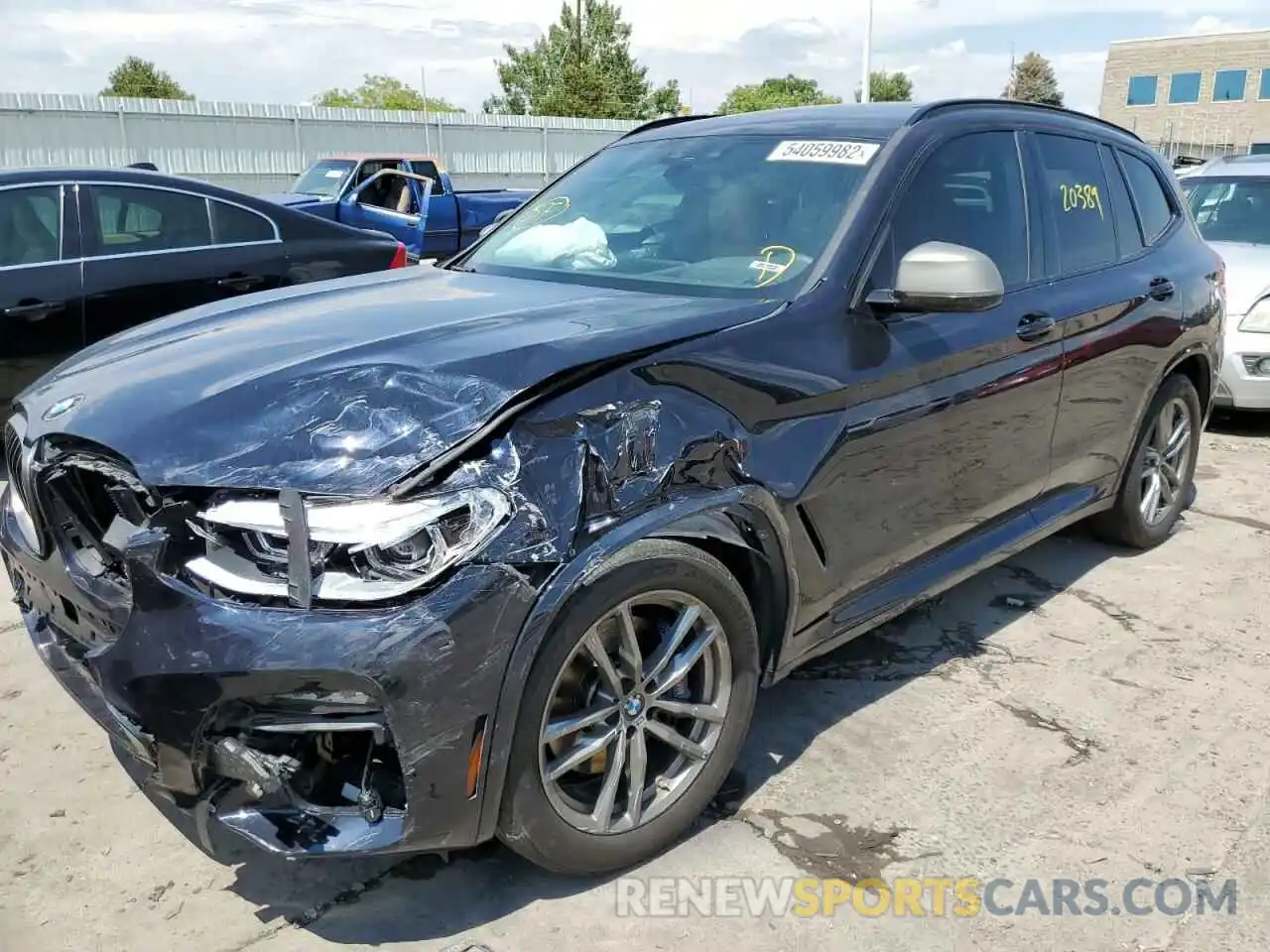 2 Photograph of a damaged car 5UXTY9C08L9B52826 BMW X3 2020