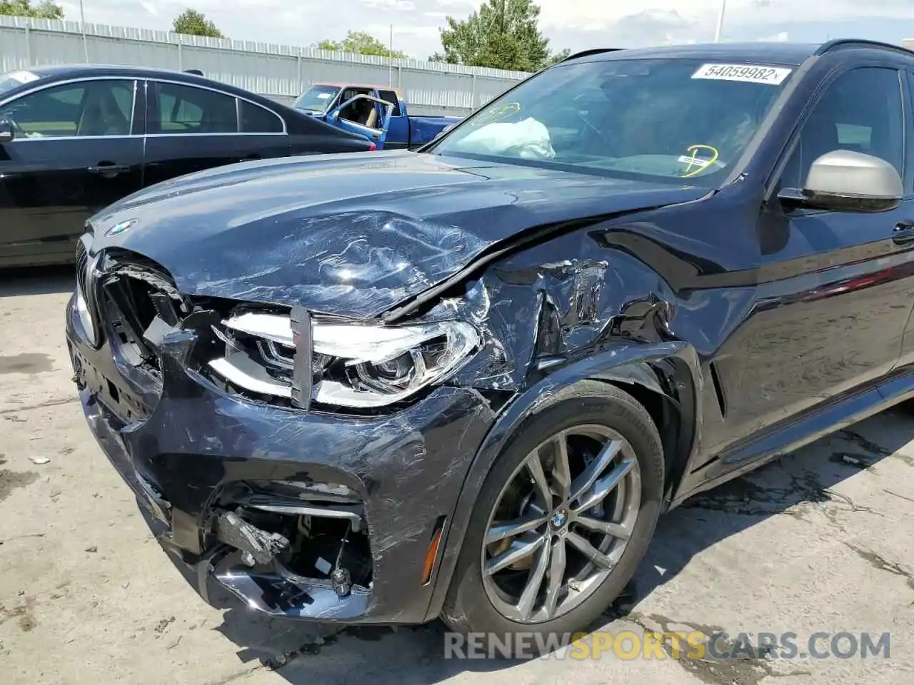 9 Photograph of a damaged car 5UXTY9C08L9B52826 BMW X3 2020