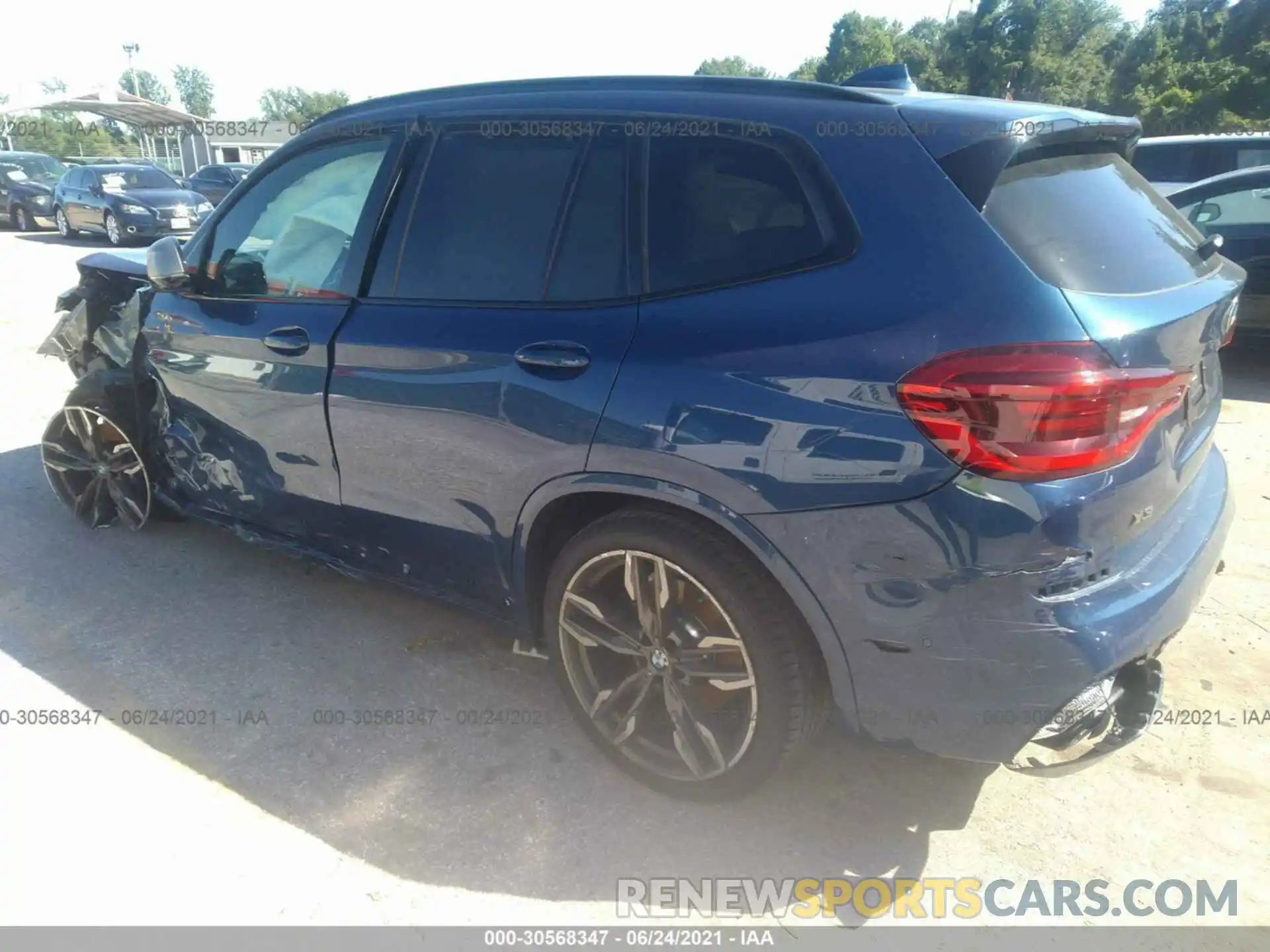 3 Photograph of a damaged car 5UXTY9C08LL304071 BMW X3 2020