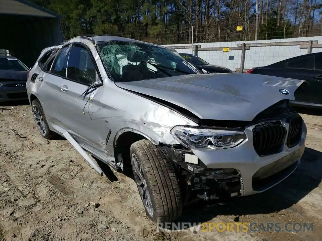 1 Photograph of a damaged car 5UXTY9C09LL304225 BMW X3 2020