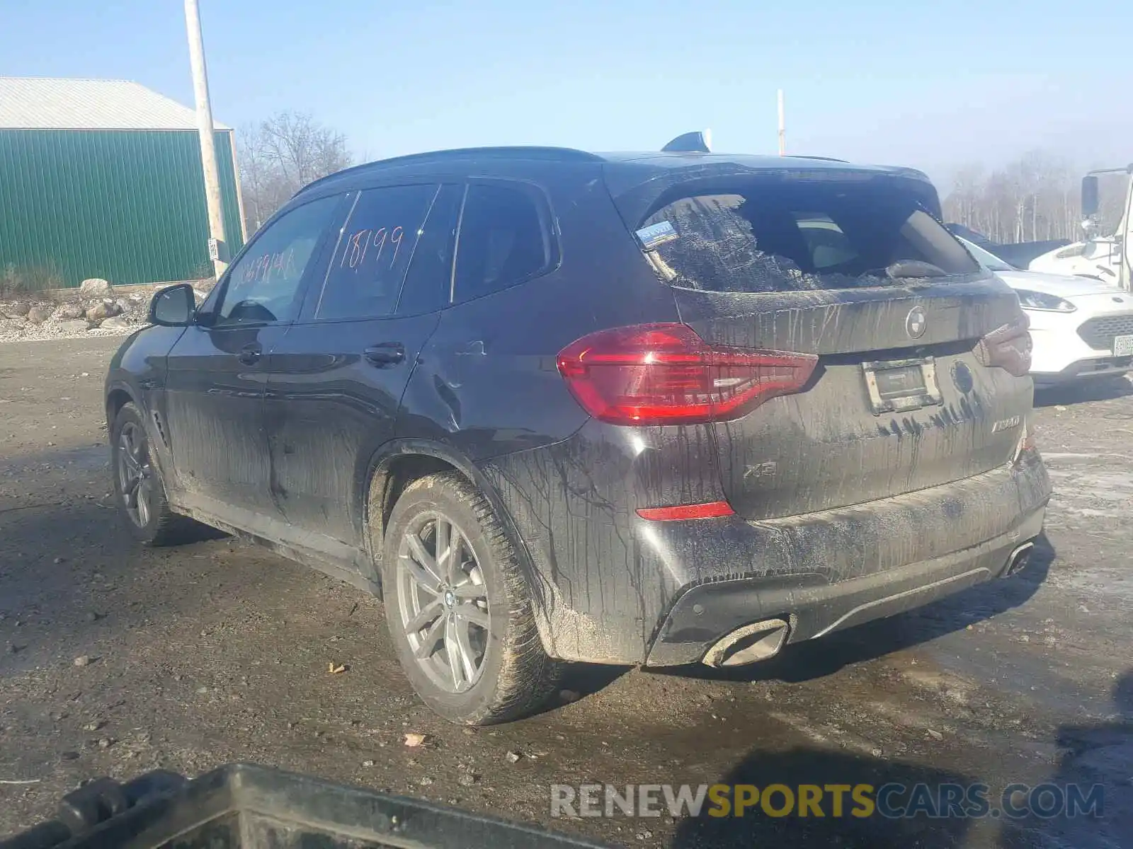 3 Photograph of a damaged car 5UXTY9C0XL9B03496 BMW X3 2020