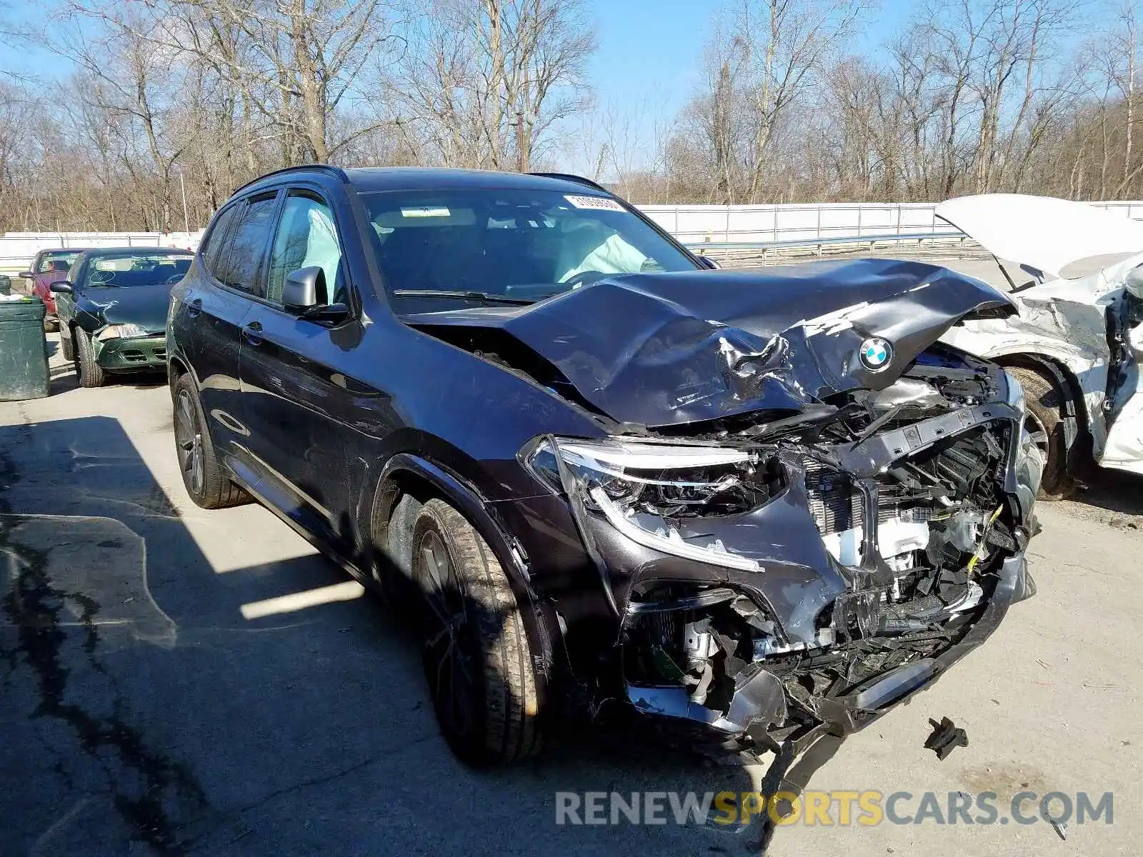 1 Photograph of a damaged car 5UXTY9C0XL9B14479 BMW X3 2020
