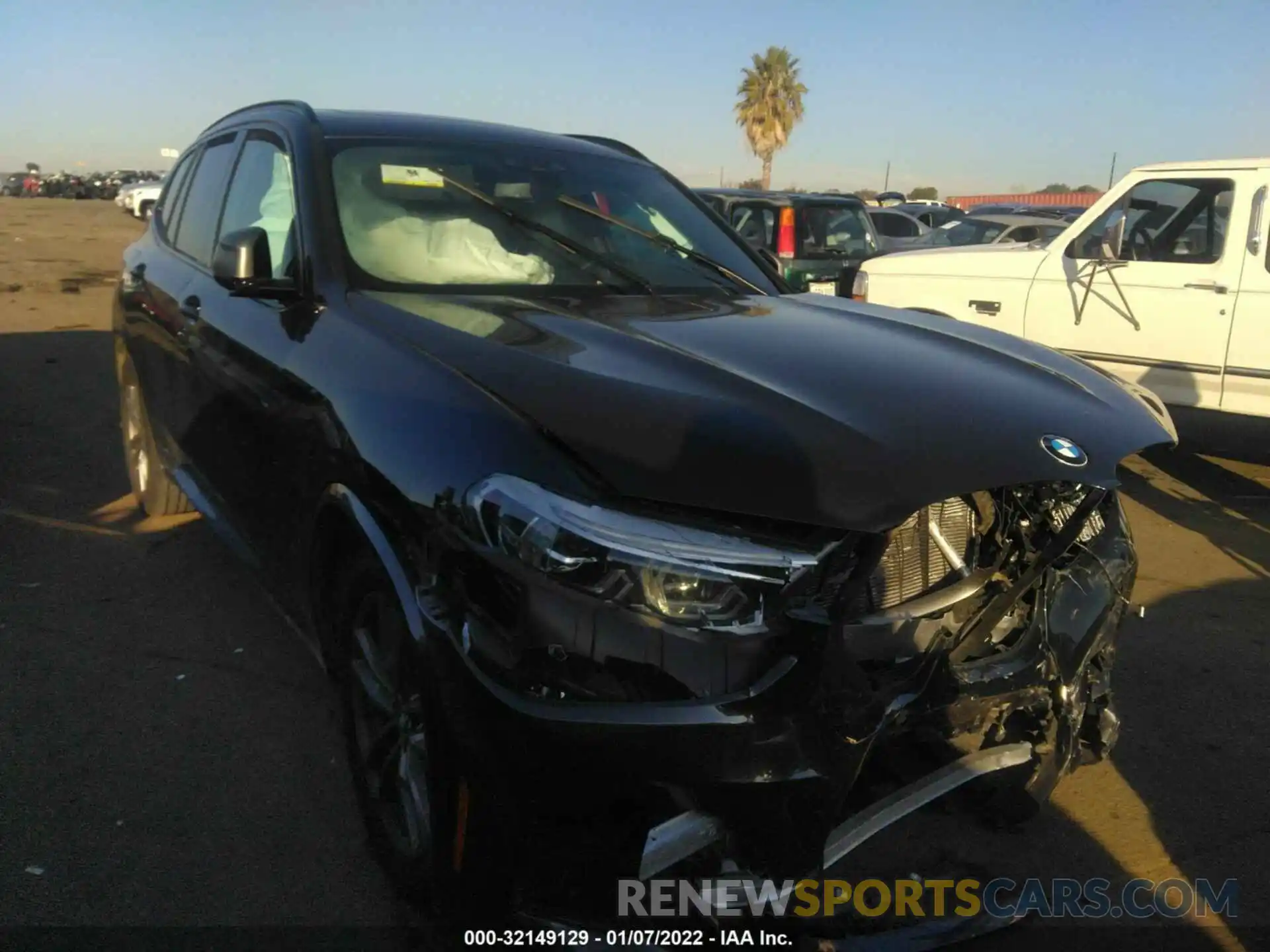 1 Photograph of a damaged car 5UXTY9C0XL9B37079 BMW X3 2020