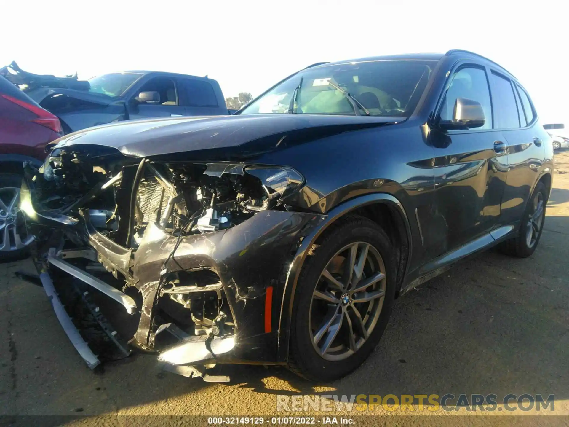 2 Photograph of a damaged car 5UXTY9C0XL9B37079 BMW X3 2020