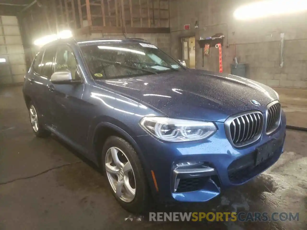 1 Photograph of a damaged car 5UXTY9C0XL9B74097 BMW X3 2020