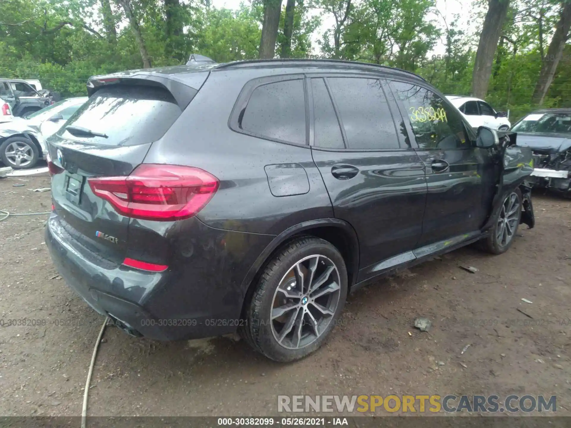 4 Фотография поврежденного автомобиля 5UXTY9C0XL9C69453 BMW X3 2020