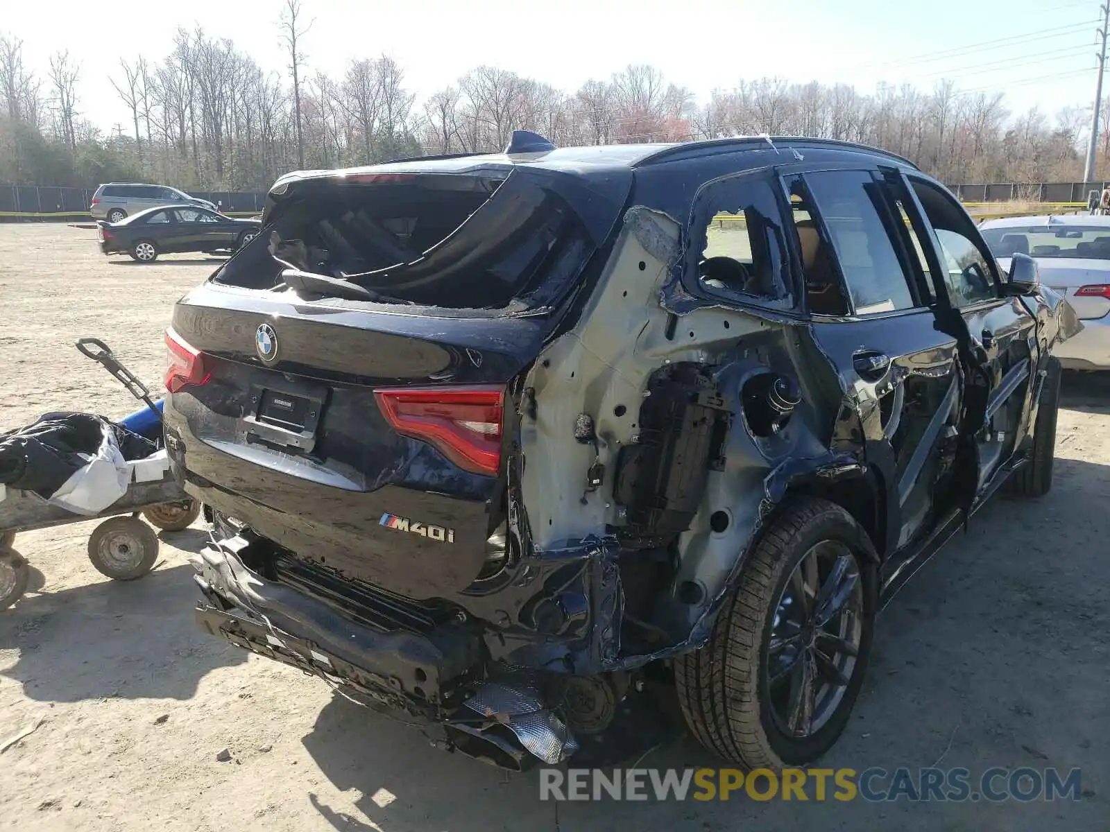 4 Photograph of a damaged car 5UXTY9C0XL9C90318 BMW X3 2020