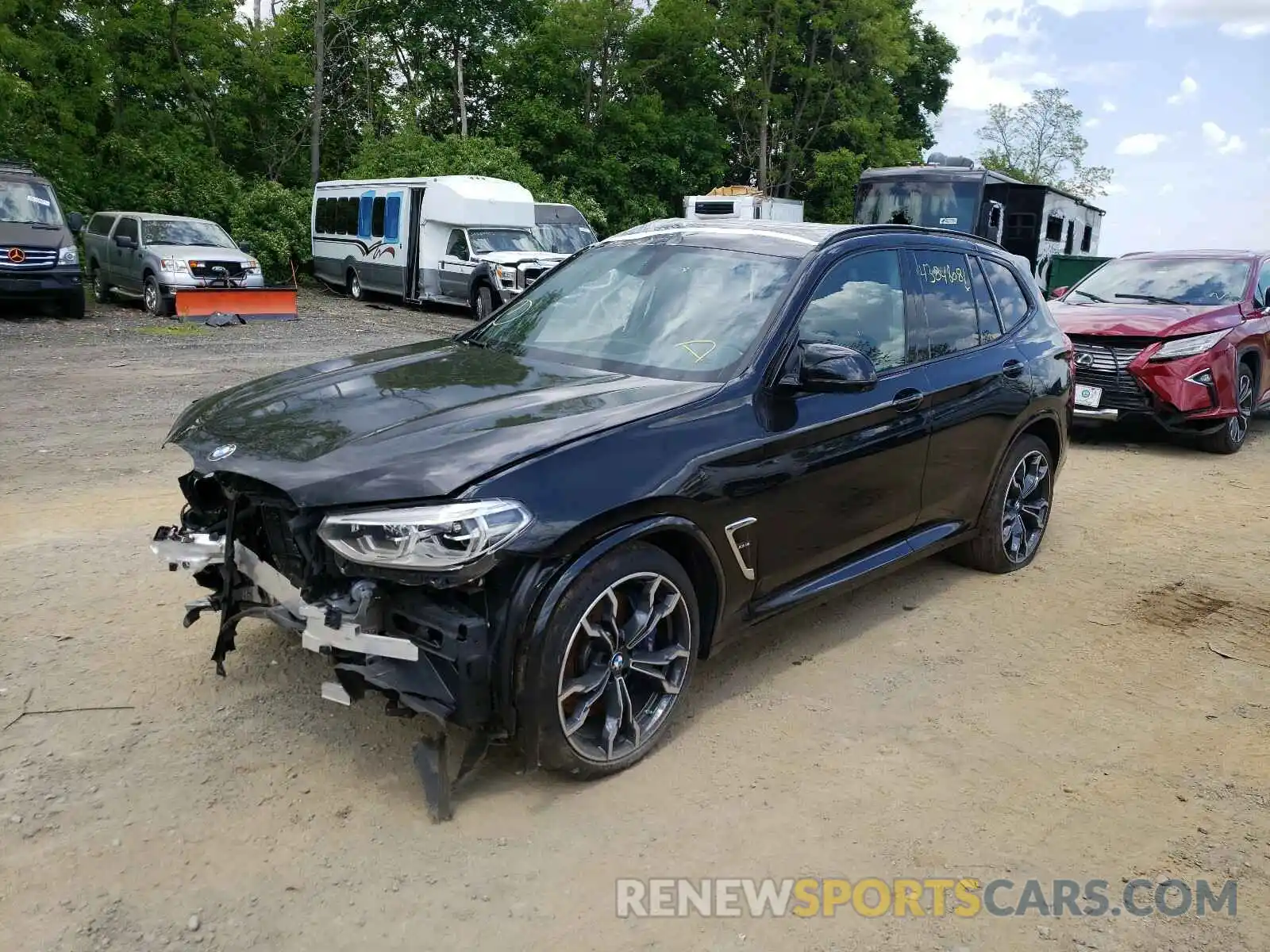 2 Photograph of a damaged car 5YMTS0C00L9B22306 BMW X3 2020