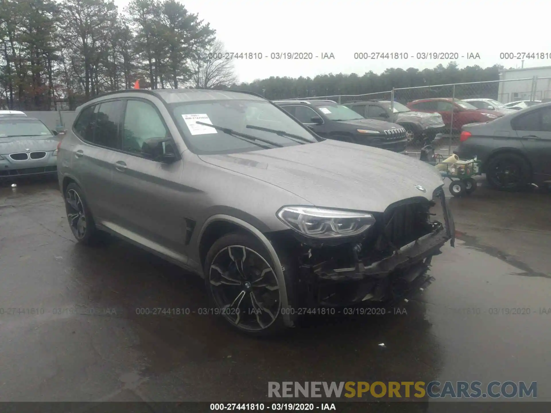 1 Photograph of a damaged car 5YMTS0C00L9B88550 BMW X3 2020