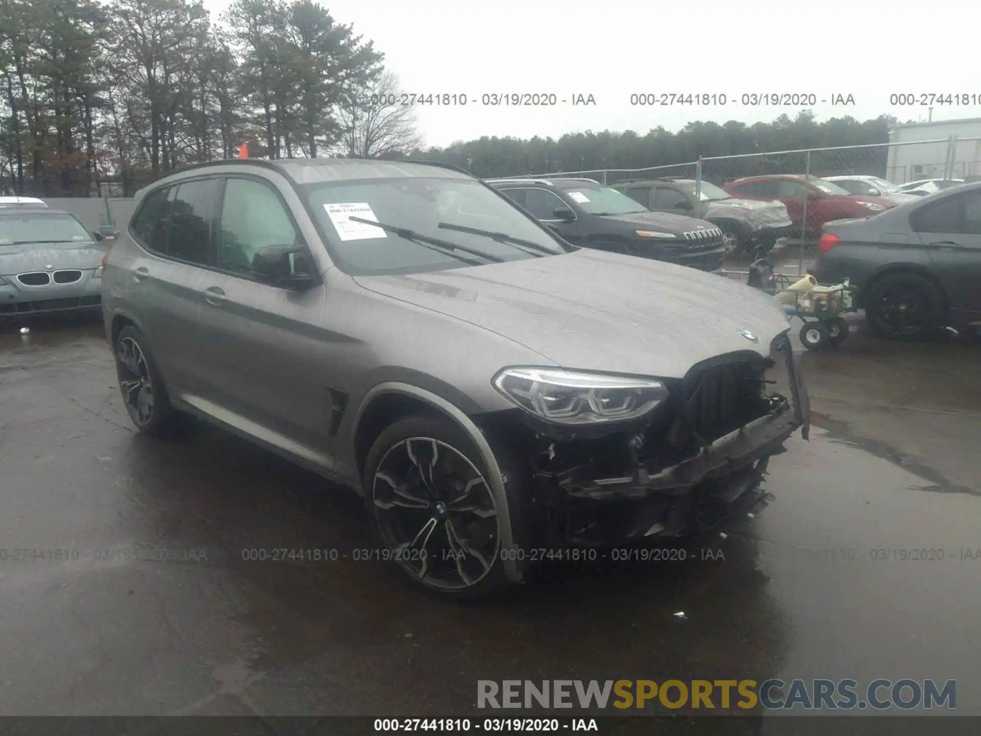 1 Фотография поврежденного автомобиля 5YMTS0C00L9B88550 BMW X3 2020