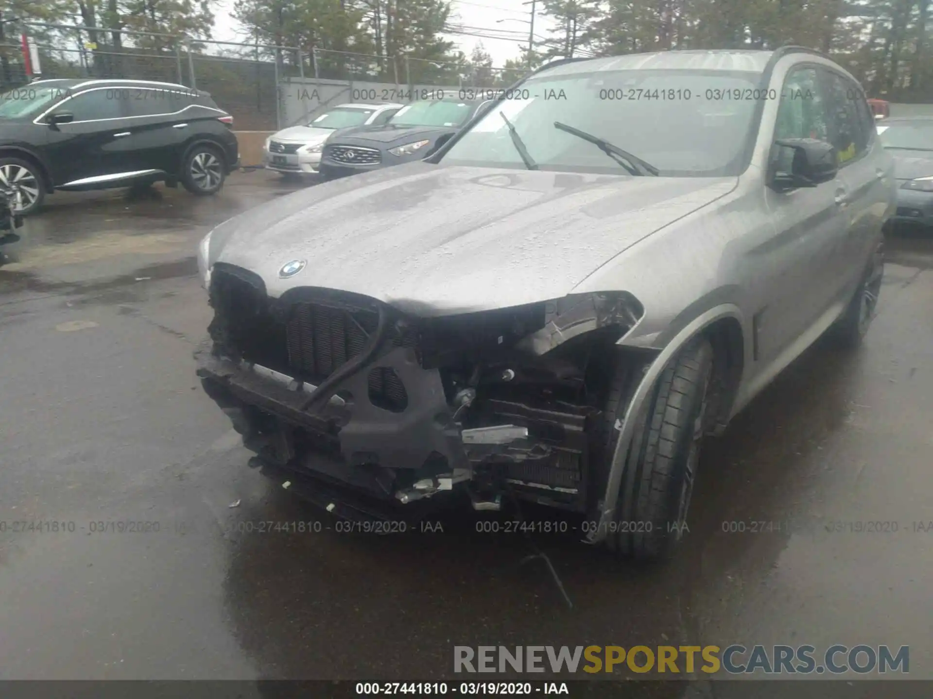 6 Photograph of a damaged car 5YMTS0C00L9B88550 BMW X3 2020