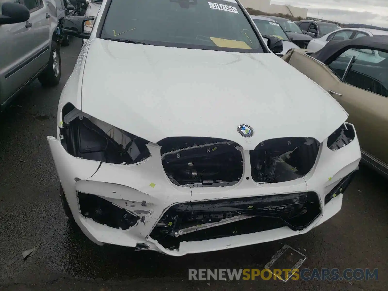 9 Photograph of a damaged car 5YMTS0C00LLT10064 BMW X3 2020