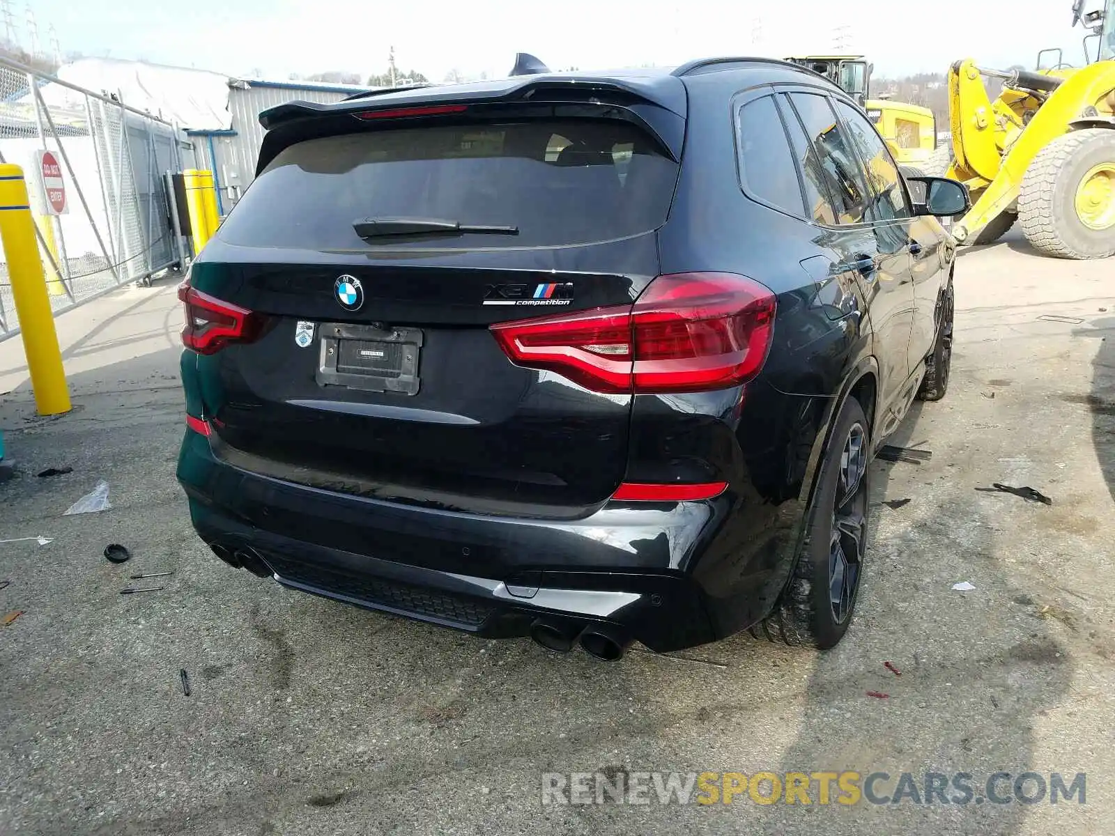 4 Фотография поврежденного автомобиля 5YMTS0C01L9B55072 BMW X3 2020