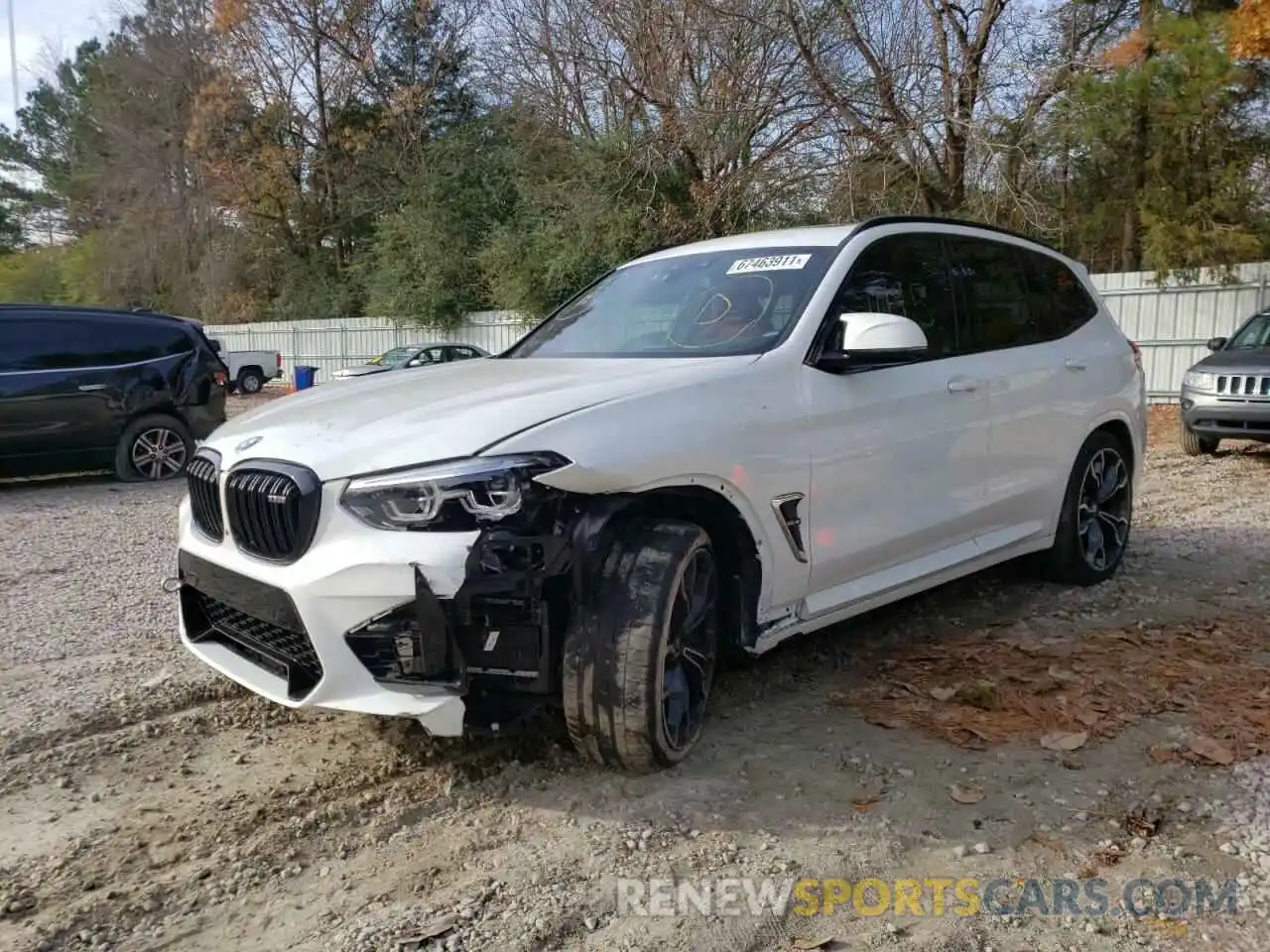 2 Photograph of a damaged car 5YMTS0C01L9C35813 BMW X3 2020