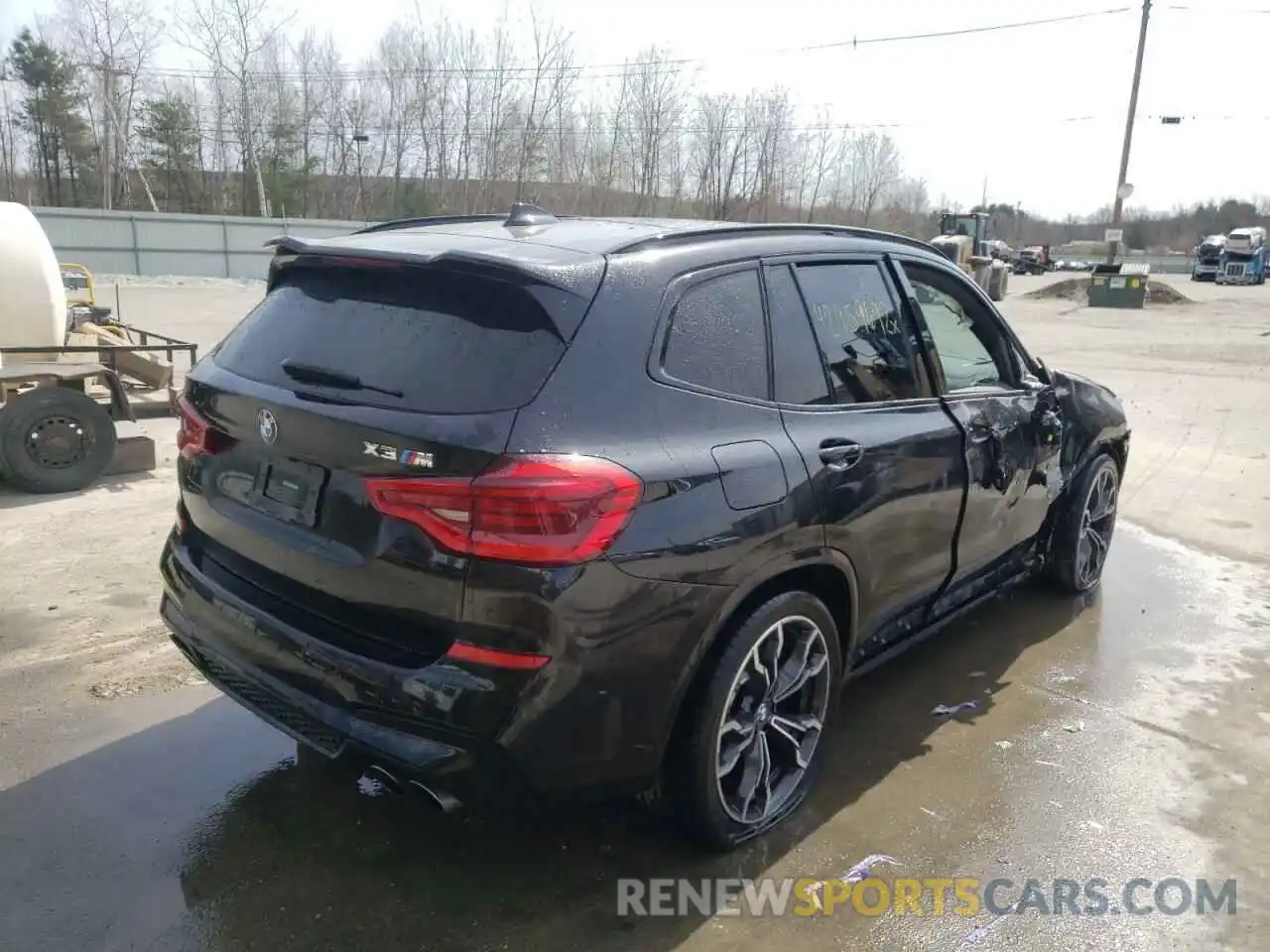 4 Фотография поврежденного автомобиля 5YMTS0C01LLT10719 BMW X3 2020