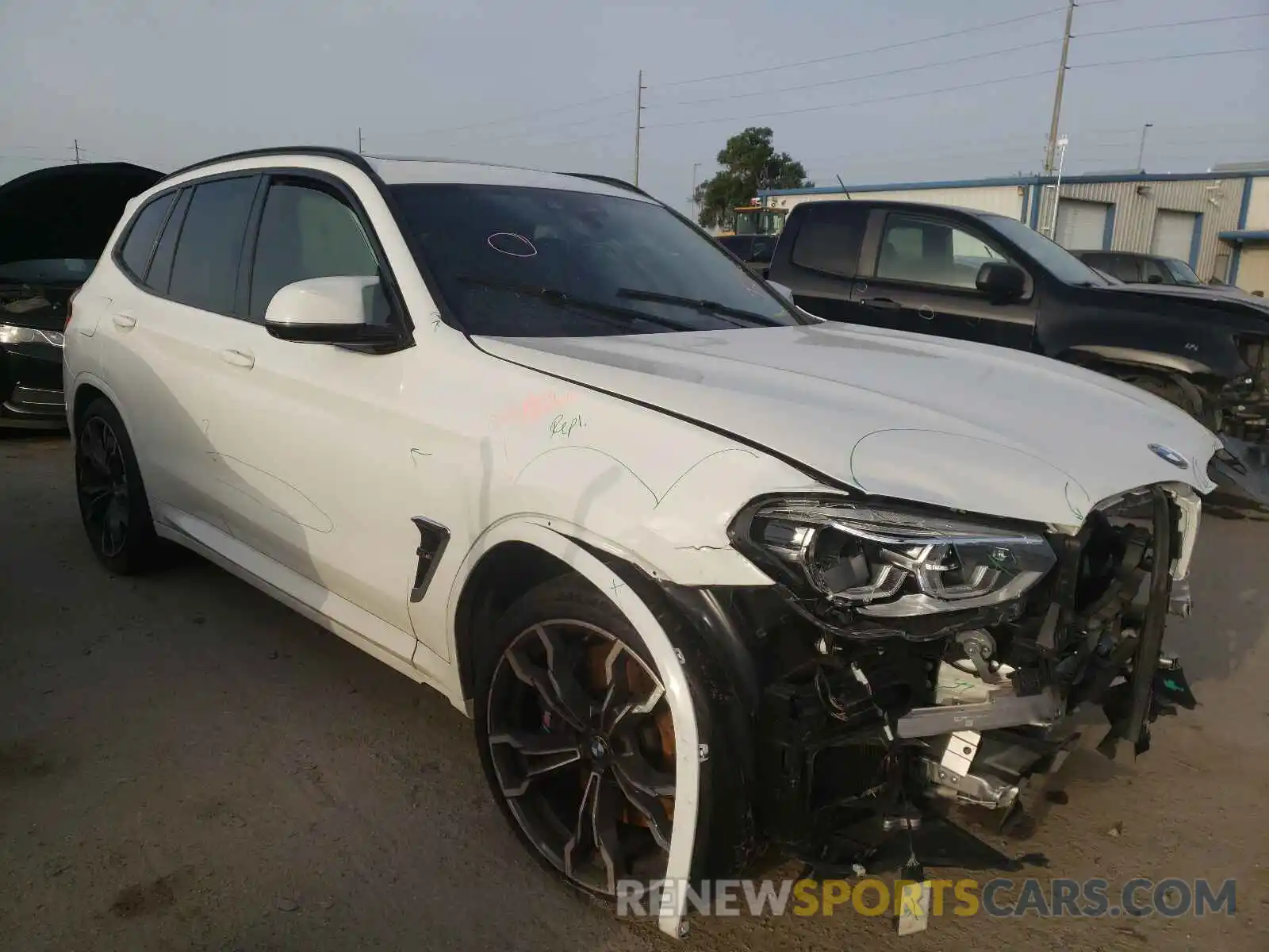 1 Photograph of a damaged car 5YMTS0C02L9B70616 BMW X3 2020