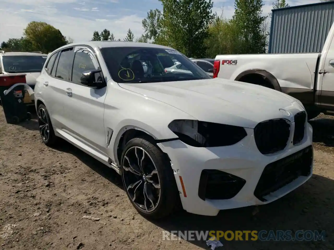 1 Photograph of a damaged car 5YMTS0C02LLT11071 BMW X3 2020