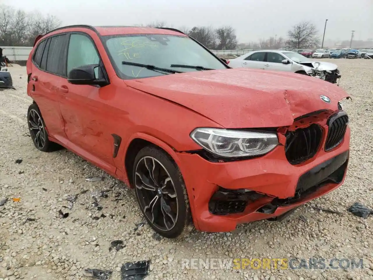 1 Photograph of a damaged car 5YMTS0C03L9B34384 BMW X3 2020