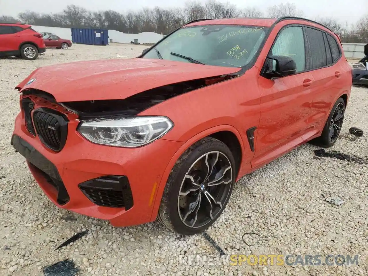 2 Фотография поврежденного автомобиля 5YMTS0C03L9B34384 BMW X3 2020