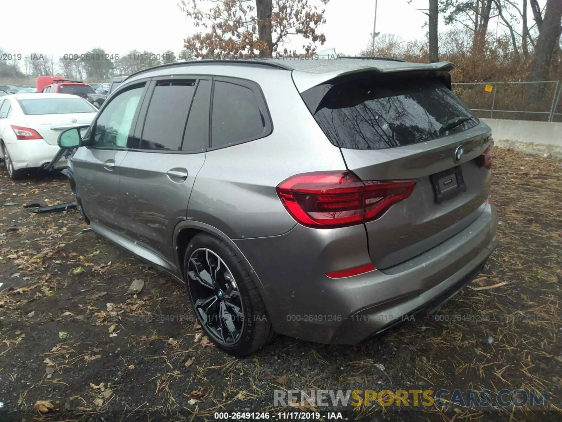 3 Фотография поврежденного автомобиля 5YMTS0C03LLT10401 BMW X3 2020