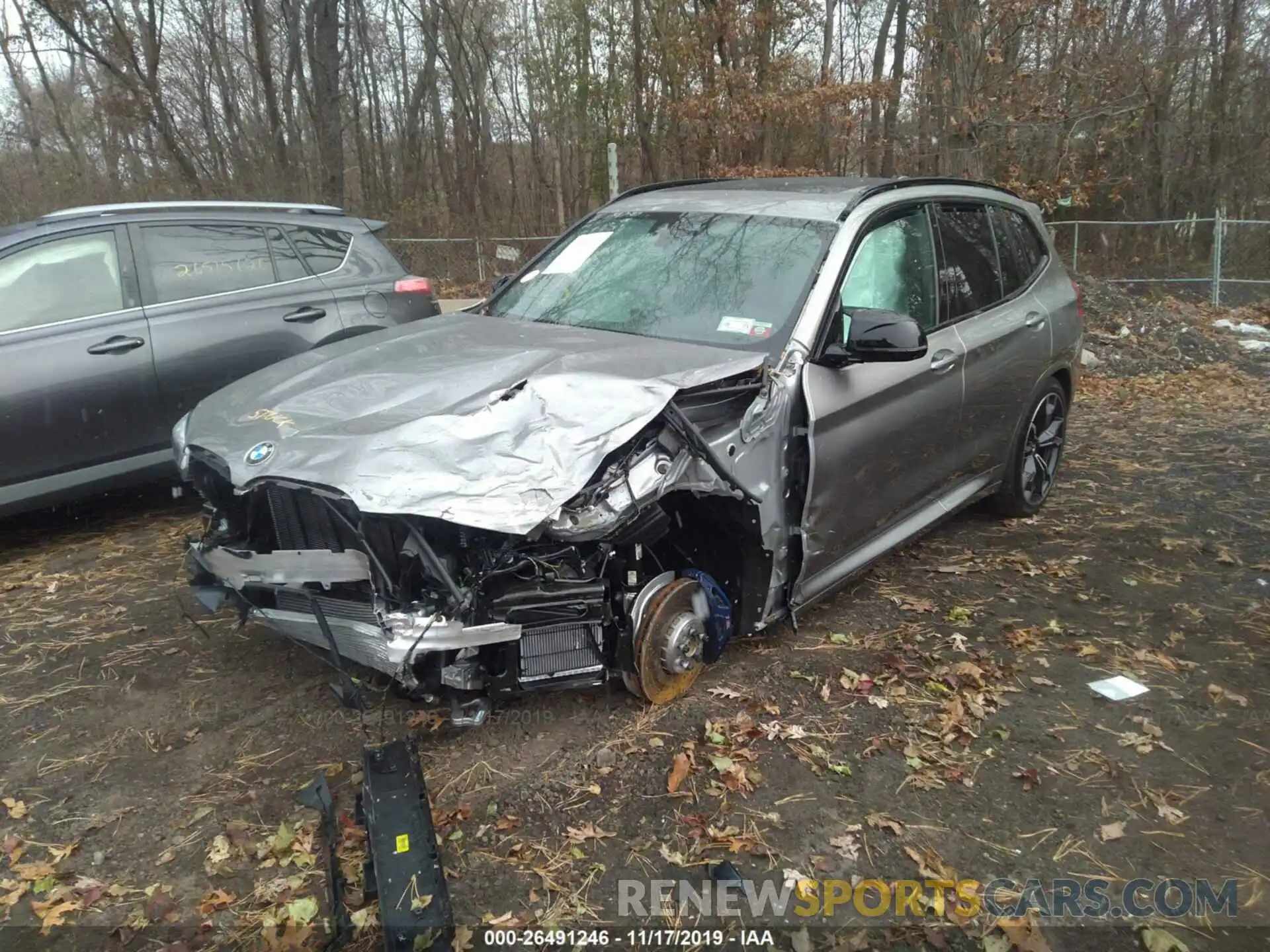 6 Photograph of a damaged car 5YMTS0C03LLT10401 BMW X3 2020