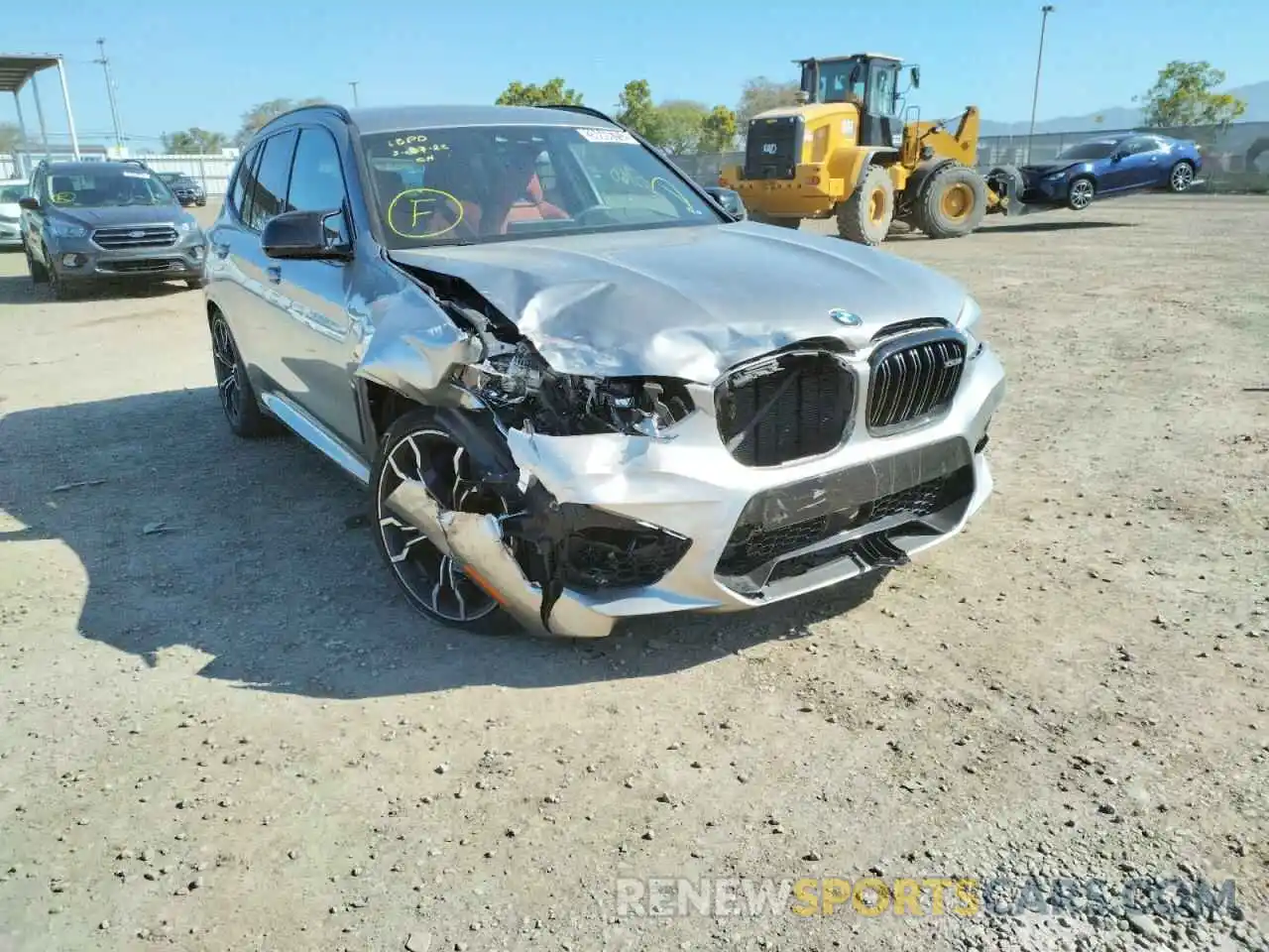 1 Фотография поврежденного автомобиля 5YMTS0C04LLT10682 BMW X3 2020