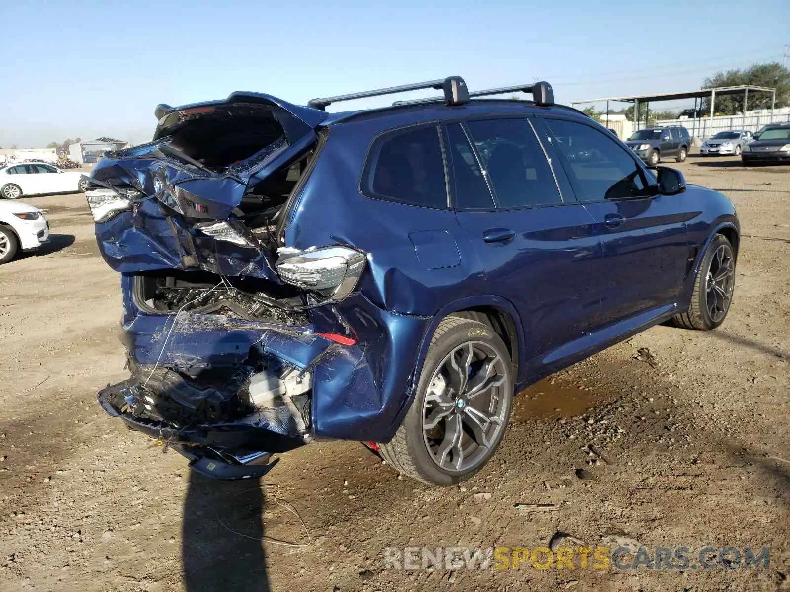 4 Photograph of a damaged car 5YMTS0C05L9B22186 BMW X3 2020