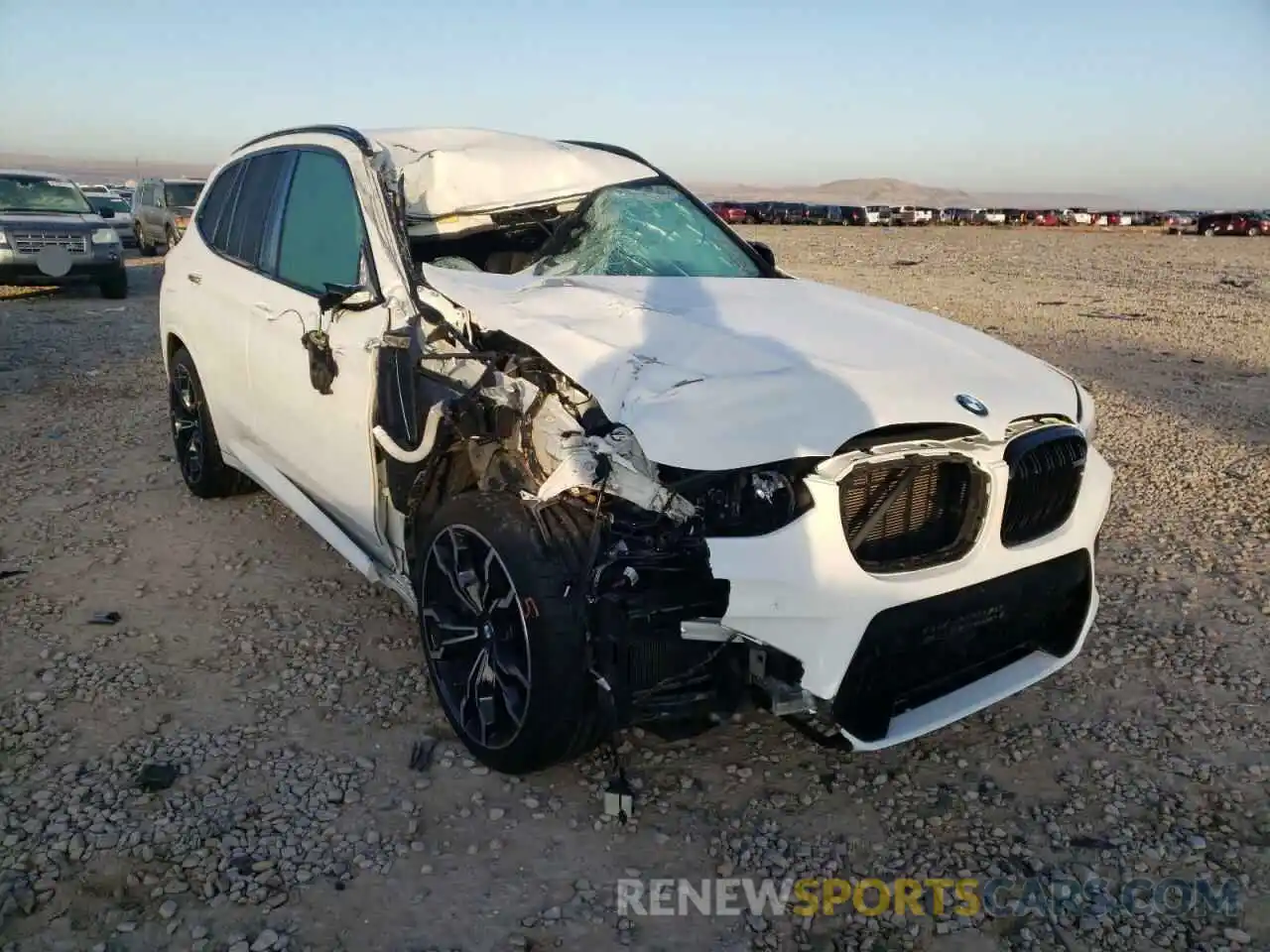 1 Photograph of a damaged car 5YMTS0C05LLA57939 BMW X3 2020