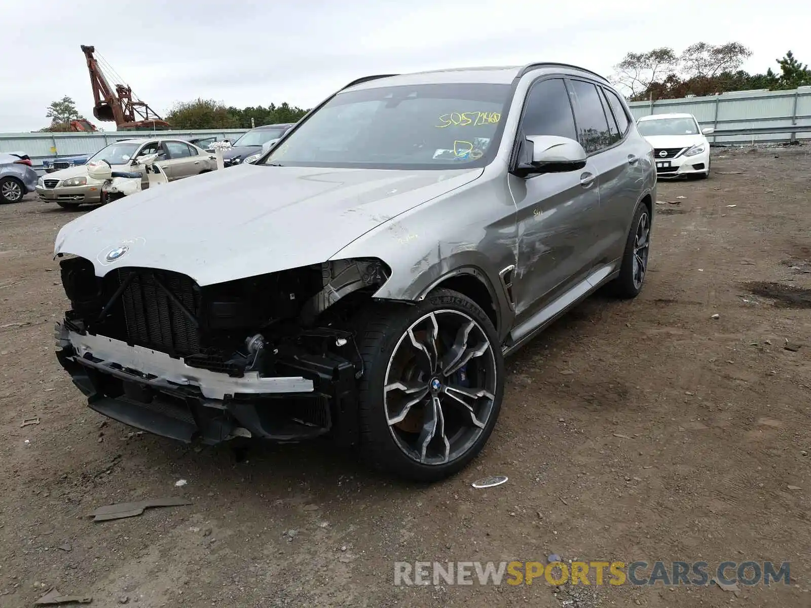 2 Photograph of a damaged car 5YMTS0C06L9B64012 BMW X3 2020