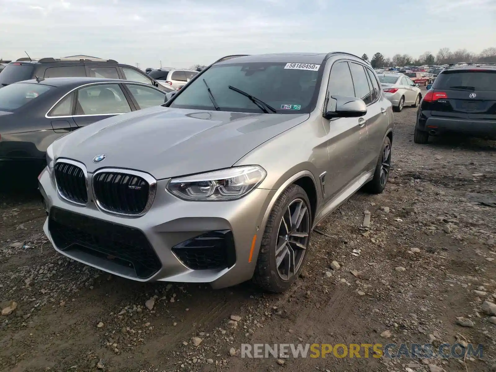 2 Photograph of a damaged car 5YMTS0C06LLT10361 BMW X3 2020