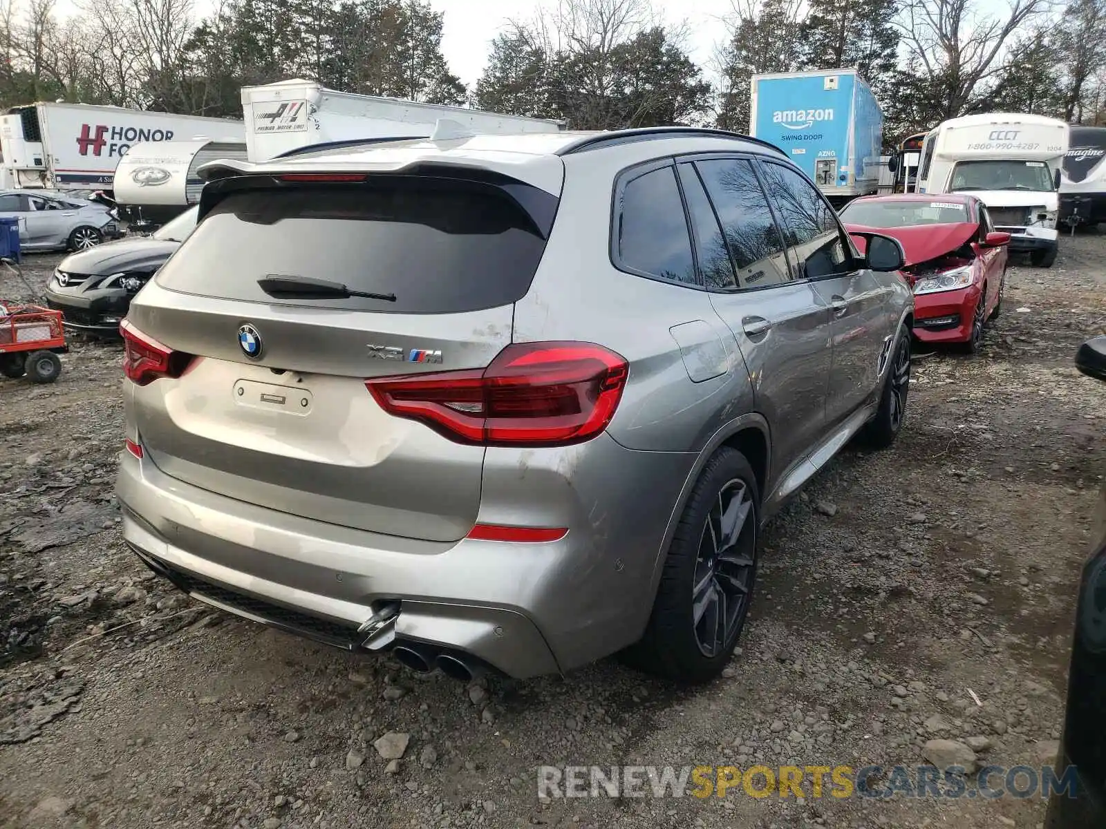 4 Photograph of a damaged car 5YMTS0C06LLT10361 BMW X3 2020