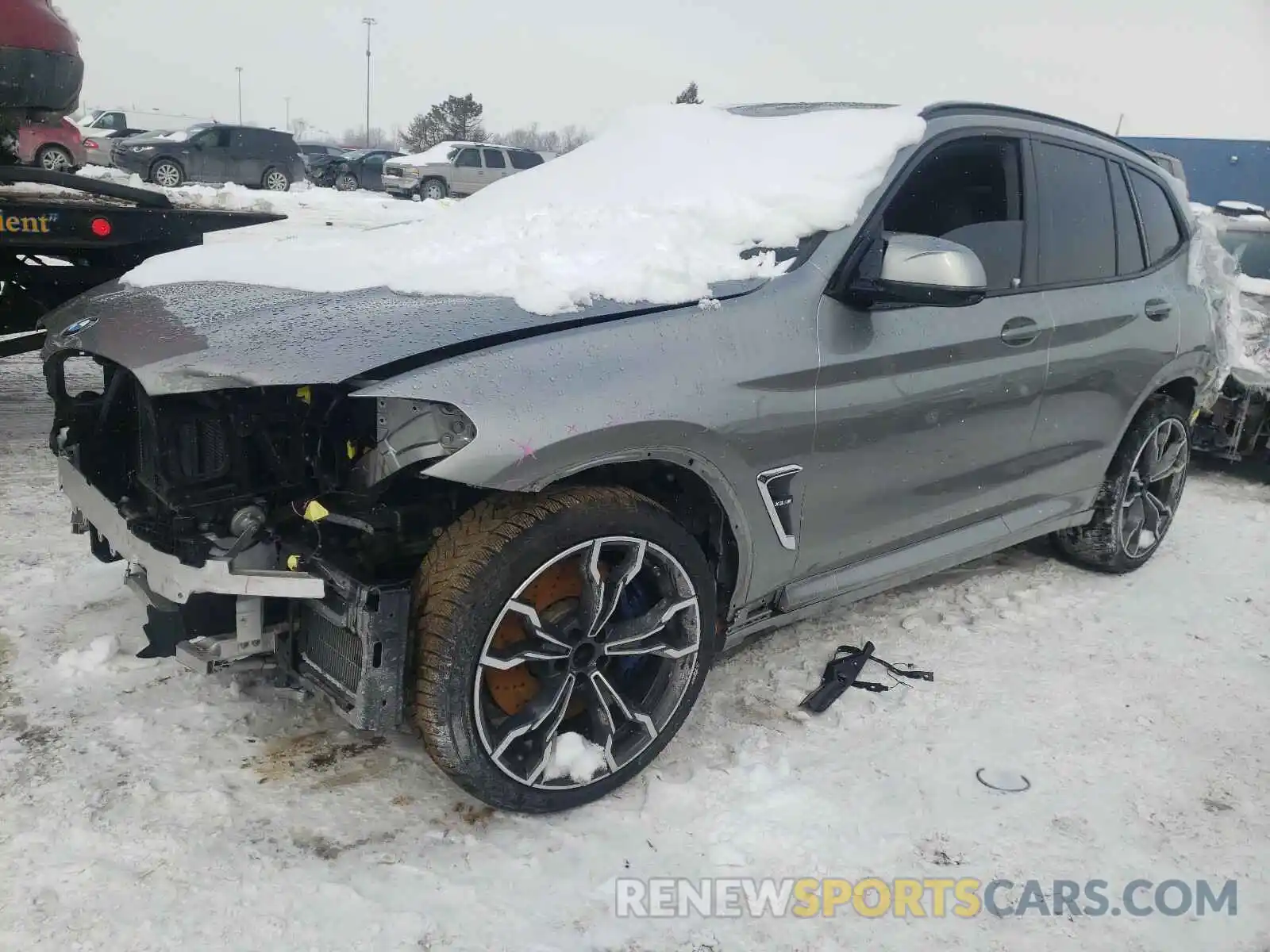 2 Фотография поврежденного автомобиля 5YMTS0C07L9B65444 BMW X3 2020