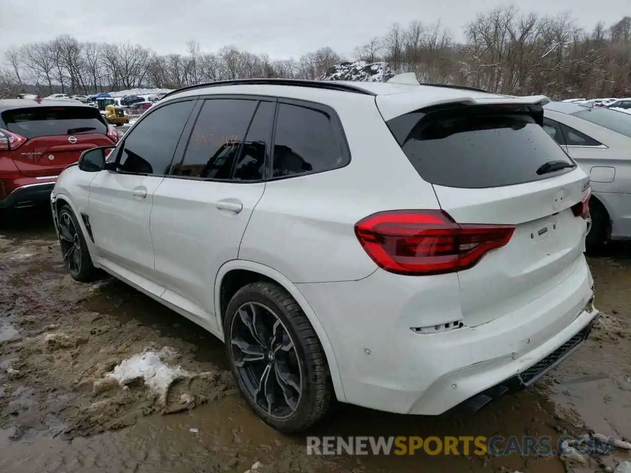 2 Фотография поврежденного автомобиля 5YMTS0C07L9B81952 BMW X3 2020