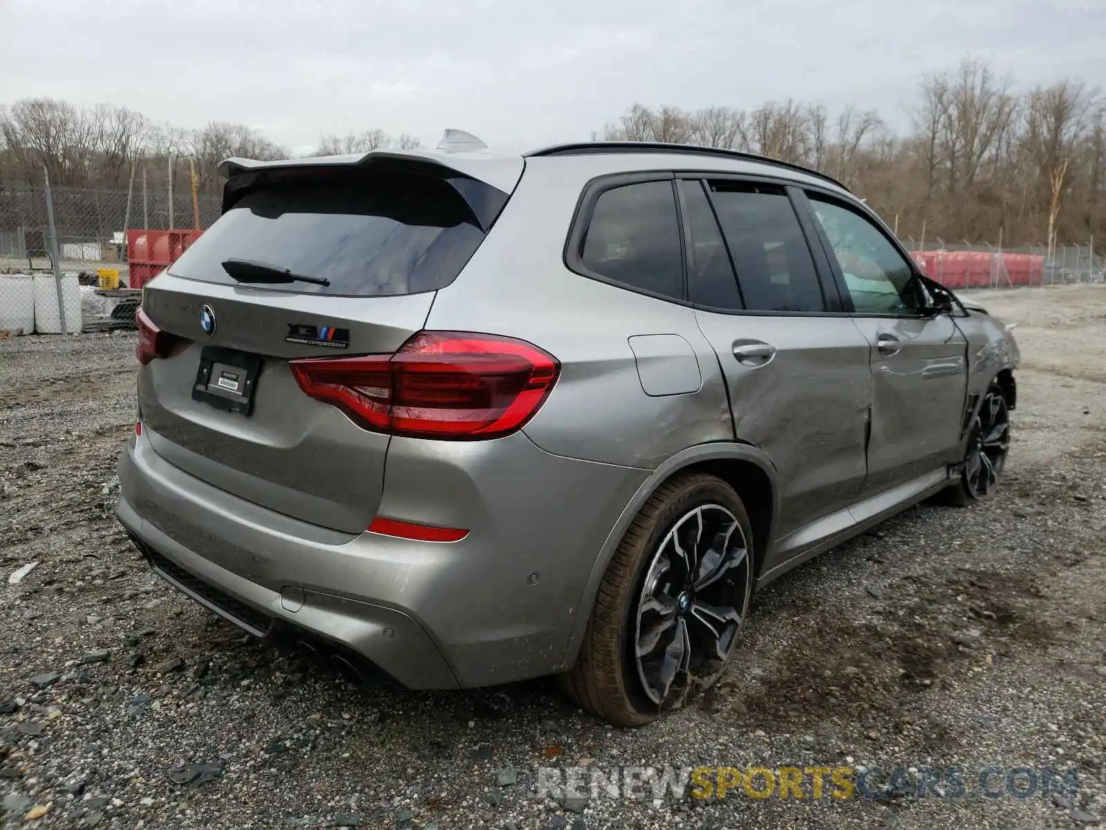 4 Фотография поврежденного автомобиля 5YMTS0C07LLT10871 BMW X3 2020