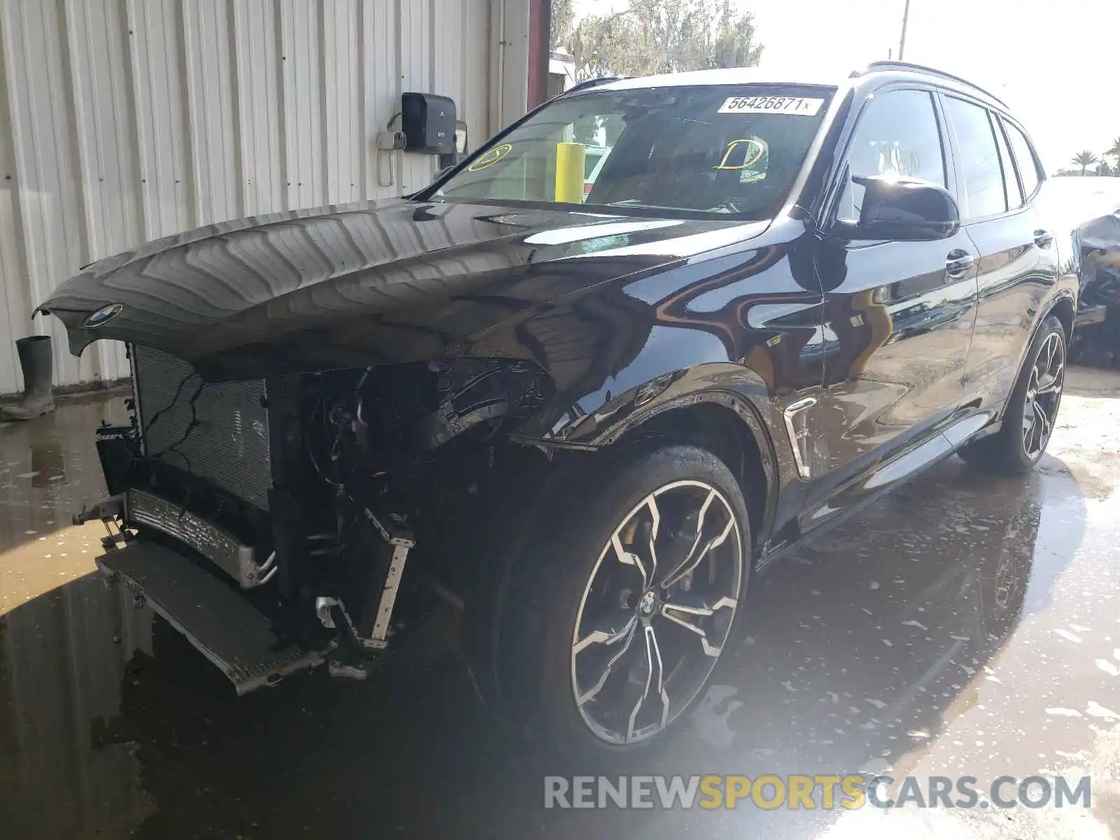 2 Photograph of a damaged car 5YMTS0C08L9B41427 BMW X3 2020