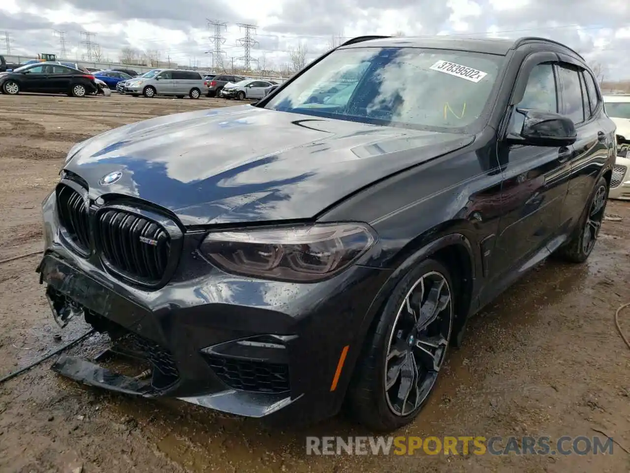 2 Photograph of a damaged car 5YMTS0C08L9B55263 BMW X3 2020